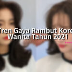 model rambut korea wanita