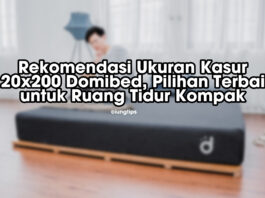 Ukuran kasur 120x200 Domibed