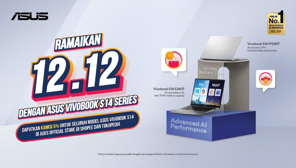 Laptop Tipis ASUS Vivobook S3407VA Laptop Tipis ASUS Vivobook S3407VA